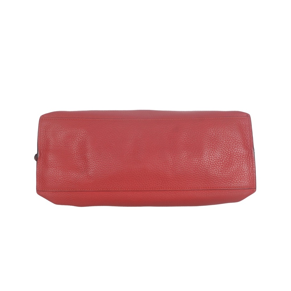Gucci Red Bamboo Daily Top Handle Handbag Satchel - Picture 6 of 16